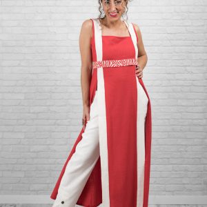 Kurta MONDRIAN ROJO – Dando un Paseo